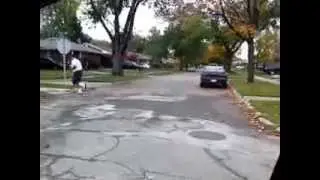 3.5 mile run (last mile)