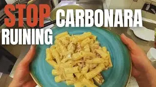 The Perfect CARBONARA | Authentic Roman Recipe (No Cream)