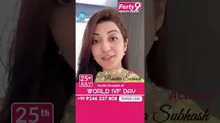 World IVF Day 2023 | Free Fertility Camp for Childless Couples | #shorts #ferty9 #fertility #idream