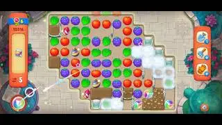 Gardenscapes level 10516 Hard level