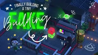 building a cute lil fake house !  // ACNH Focalor