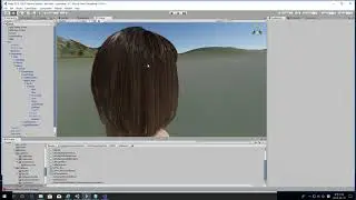 Hair rendering in Unity HD SRP.