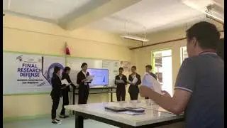Final Research Defense in Inquiries, Investigation, and Immersion.