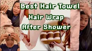 @Leporem Hair Turban || Good Towel For Hair Care After Shower or When Putting Make Up On.