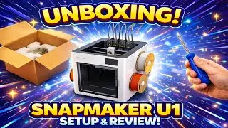 Snapmaker U1 unboxing! Finally its here!!