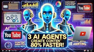 How I Built 3 AI Agents to Create High-Performing SEO Content 80% Faster!