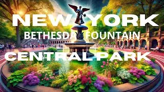 Bethesda Fountain: The Heart of Central Park | NYC Landmarks in 4K UHD