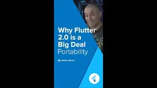 Why Flutter 2.0 is a Big Deal - Portability | Part 1 of 5 #shorts