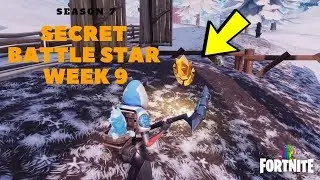Fortnite - Season 7 Week 9 Snowfall Challenge Secret Battle Star Location in Loading Screen #9