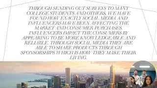 Zachary Marcheschi - Impact of Social Media Influencers on Consumer Buying