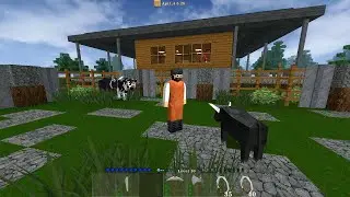 Domando um Casal de Vacas Selvagens no Survivalcraft 2! Aventura na Fazendinha Episódio #4