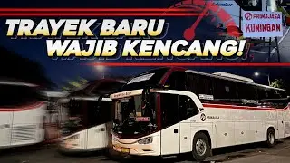 BUS RUTE INI WAJIB KENCANG!!KOK BISA??? Trip Jakarta - Kuningan with Primajasa rute Terbaru 