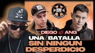 Reacción Iron Battles -EL DIEGO vs ANG - Que pedazoooo de batallón locoooooooooo
