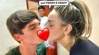 BEIJEI A LETÍCIA NA FRENTE DO VINI 🥰