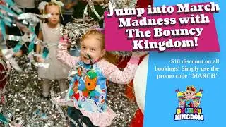 Jump into March Madness! Bounce House rental Plano, Texas