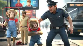 A Success Story of a Poor and Hardworking Monkey  Emotional Animal Story  Life Lesson
