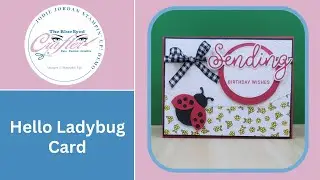 Hello Ladybug Card