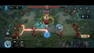 AMR stage 18 using Krodor defending (no healer) and Cerberus taking boss down