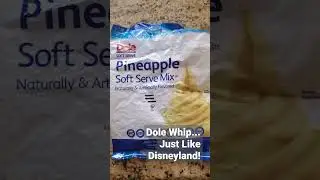 We Tried This Dole Whip Mix to See If It Really Tastes Like Disney's Dole Whip #shorts #dolewhip