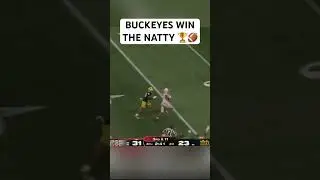 Ohio State WINS National Championship following CLUTCH catch by Jeremiah Smith 🏈 #shorts