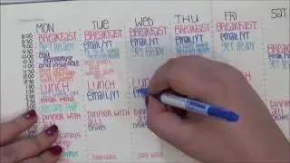 Bullet Journal Hourly View for Productivity