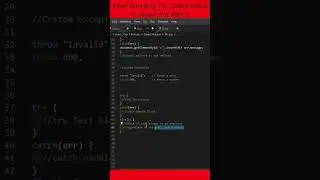 Must Know #javascript Error Handling Try...Catch Block concept Part-2 #shorts #youtubeshorts #hindi