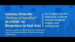 Student Seminar: Lessons from 'Notion of Sacrifice' in COVID-19 Responses in East Asia