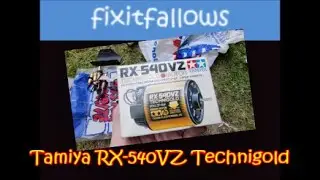Tamiya RX-540VZ Technigold motor. Shed find. (Not Schumacher, Kyosho, arrma, Traxxas)Vintage RC