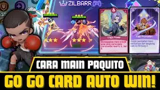 CARA BERMAIN COMMANDER PAQUITO! PERFECT GOGOCARD AUTO WIN! FREYA B3 CUMA 4 GOLD! MAGIC CHESS GO GO!