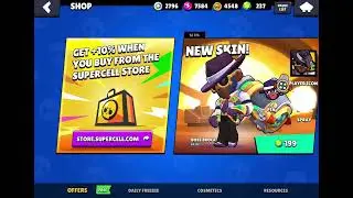 Infinite Coin Glitch + Free True Gold Griff Skin, In Brawl Stars Right Now!