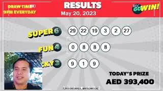 GOWIN DAILY DRAW I MAY 20, 2023 I FUN 4 I LUCKY 3 I SUPER 6 I KUYZ SyDXB #kuyzsydxb #gowin #luckyone