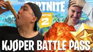 Jeg kjøper battle pass og Sara lager mat!