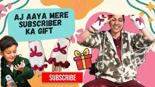 Open First parcel send by subscriber🥰 | Humara bed bann raha😀