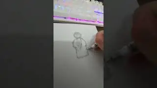 Drawing Max Mayfield floating