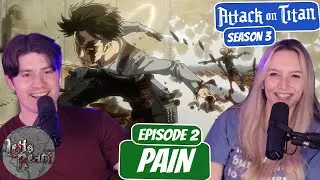 LEVI VS EVERYONE! | Attack on Titan Season 3 Reaction with my Girlfriend | Ep 2 