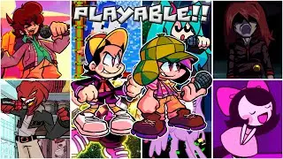 [PLAYABLE!!] Su Vecindad but Different Characters Sing It 🎶 [FNF Su Vecindad but Everyone Sings It]