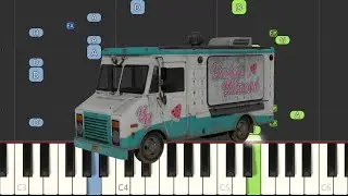 PUBG Ice Cream Truck Music [Piano Tutorial]