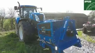 Aherla Farm And Plant Contracting Uses An Applied Varimount 350 PTO Air Compressor