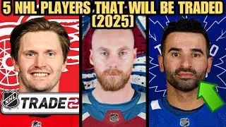 5 NHL Players That Will Be Traded [2025] | Hockey Trade Rumors | Rumours Prior to Deadline