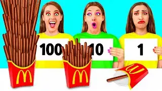 100 Layers of Food Challenge | Tasty Kitchen Recipes by RaPaPa Challenge