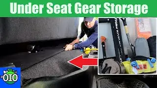 Power Wagon Camper Part 17: Cheap, Easy Dodge Ram Storage. Securing Off Road Gear, No New Holes