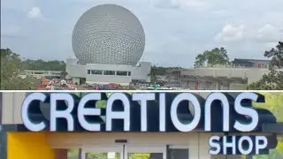 EPCOT Construction Update - Creations Shop, Club Cool Signs Go Up | Walt Disney World September 2021