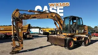 PRÉSENTATION PELLE SUR PNEUS CASE WX165