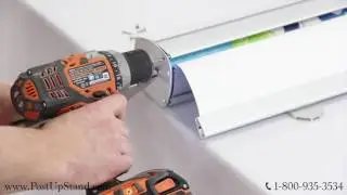 How to Adjust the Spring Tension On A Narrow Base Banner Stand
