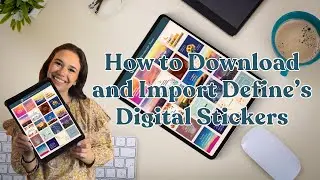 How to Download & Import Define&rsquo;s Digital Stickers | Quick Guide