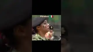 Desfile militar femenino de cada pa&iacute;s #kordhell #desfilemilitar