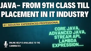 Session 8: The videos demonstrate how to convert real world object into java object.