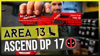 AREA13 | Ascend DP17 Deadpool Vorstellung | Schusstest mit Tracer | Airsoft & Paintball
