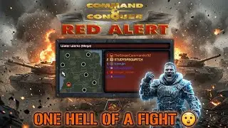Command and Conquer Red Alert Remastered FFA - One Hell of a Fight 😮
