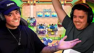 ACHEI A MINHA DUPLA PERFEITA NO CLASH ROYALE! FT LOUD CORINGA